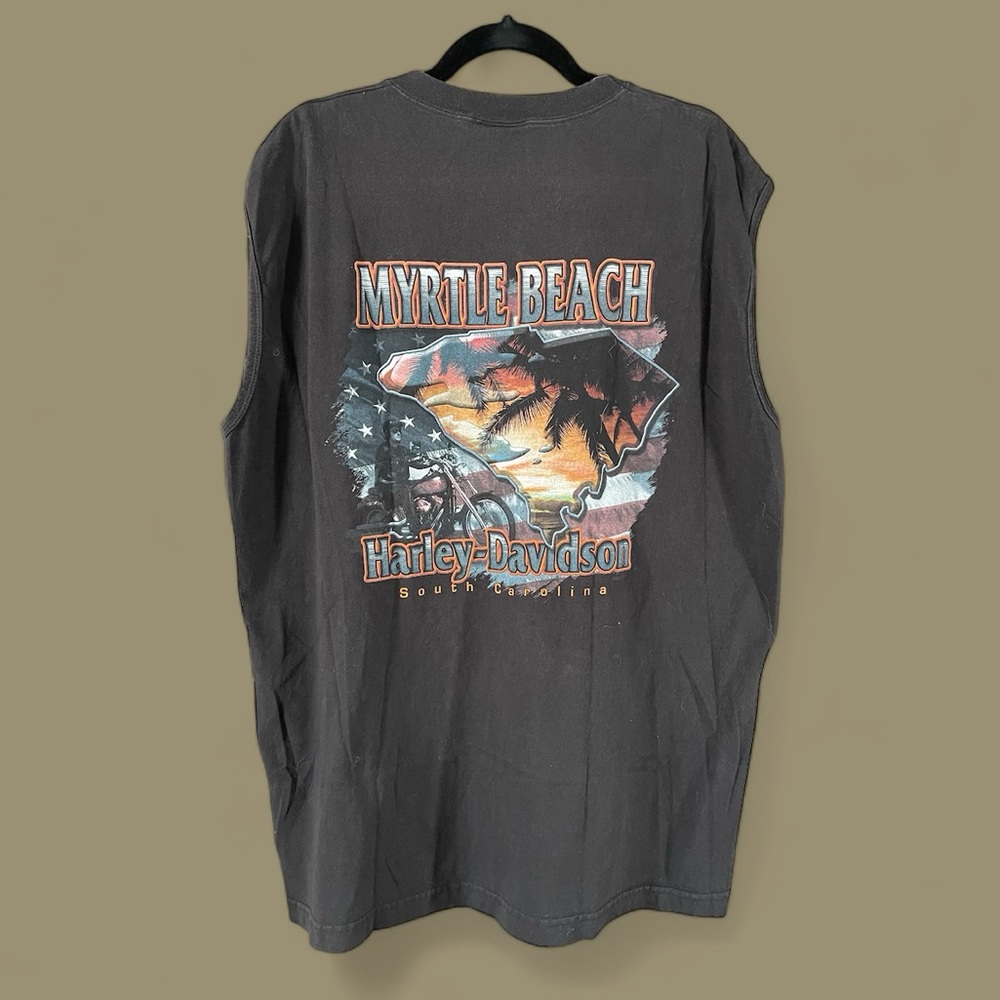Vintage Harley Davidson Muscle Tank